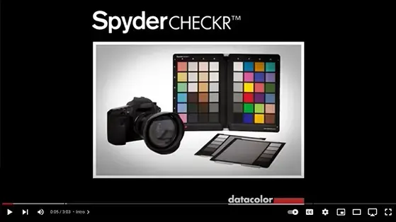 לוח כיול Datacolor SpyderCheckr™