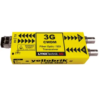 LYNX OTR 1840-1 3G Fiber Optic / SDI Transceiver (CWDM)