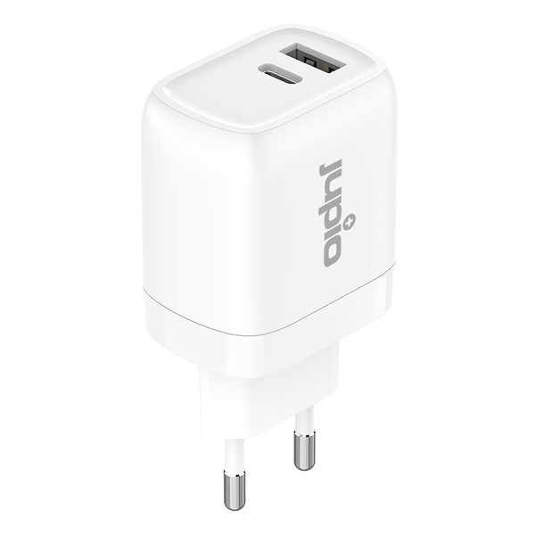 מטען מהיר Jupio Dual USB GaN 30W