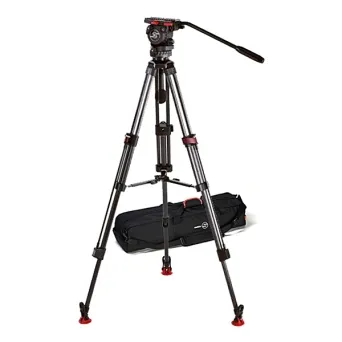 חצובת סיבי פחמן ספרדר אמצעי Sachtler System FSB-4