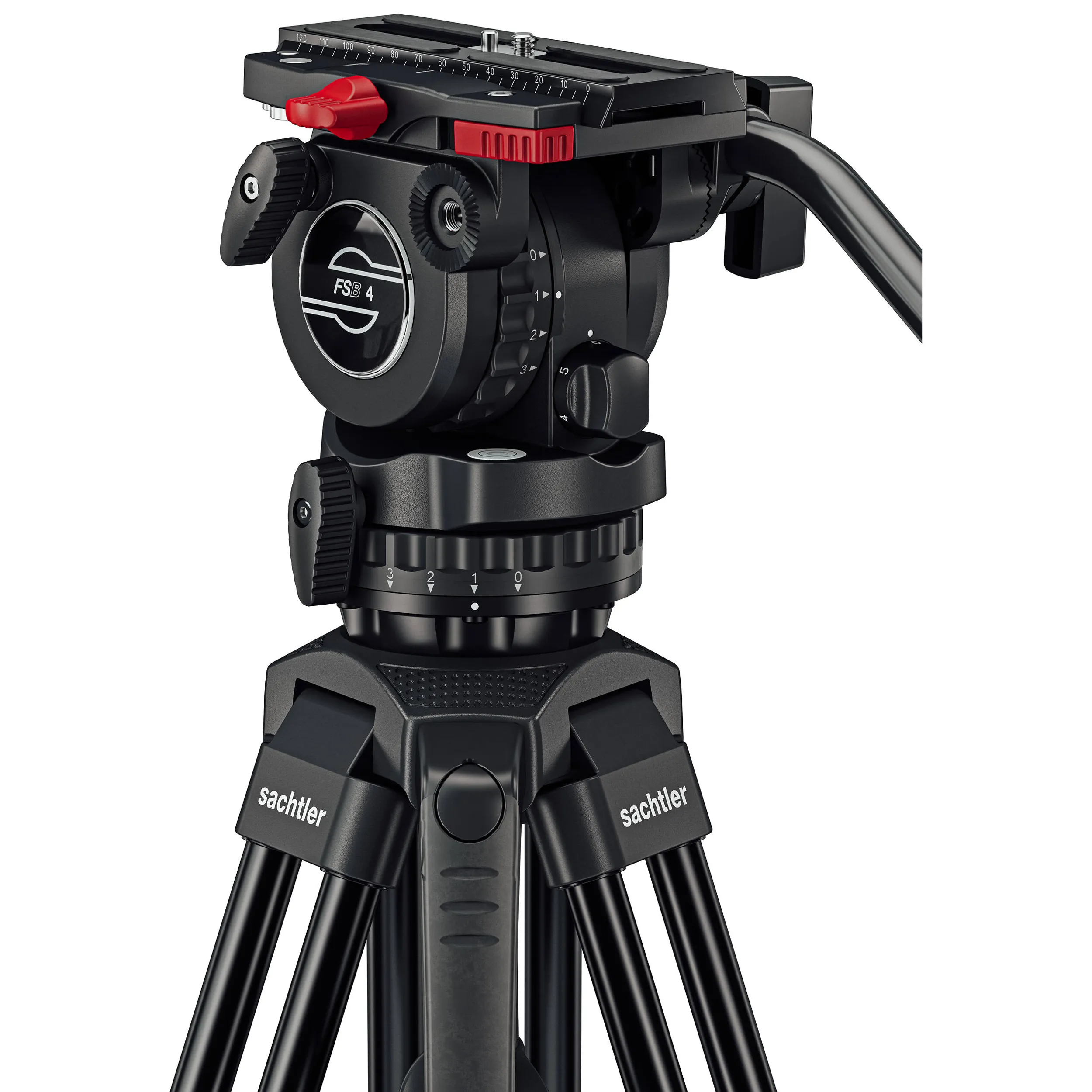 חצובת וידאו סיבי פחמן Sachtler FSB 4 75/2 GS MK II
