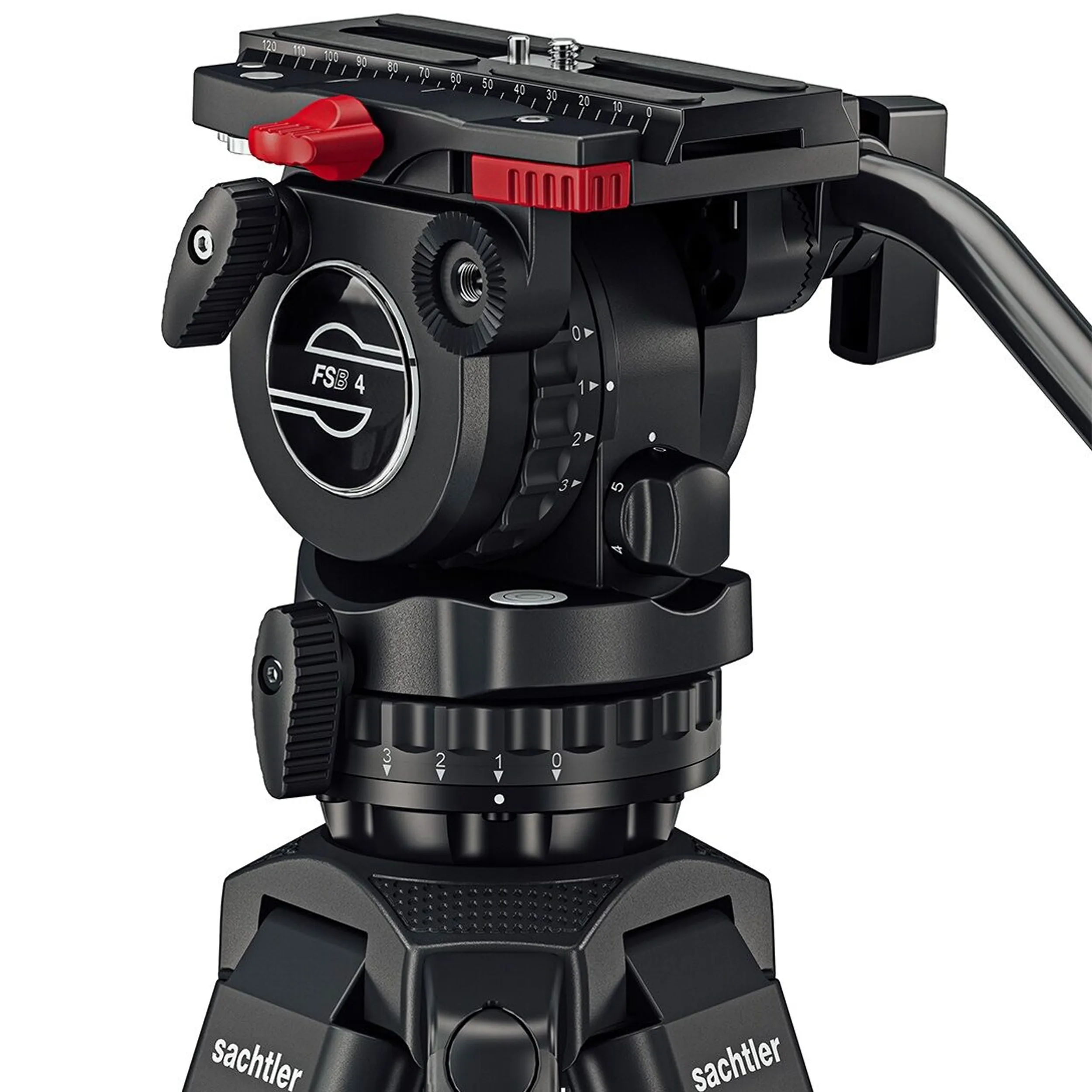 חצובת וידאו אלומיניום Sachtler FSB 4 75/2 MS Mk II