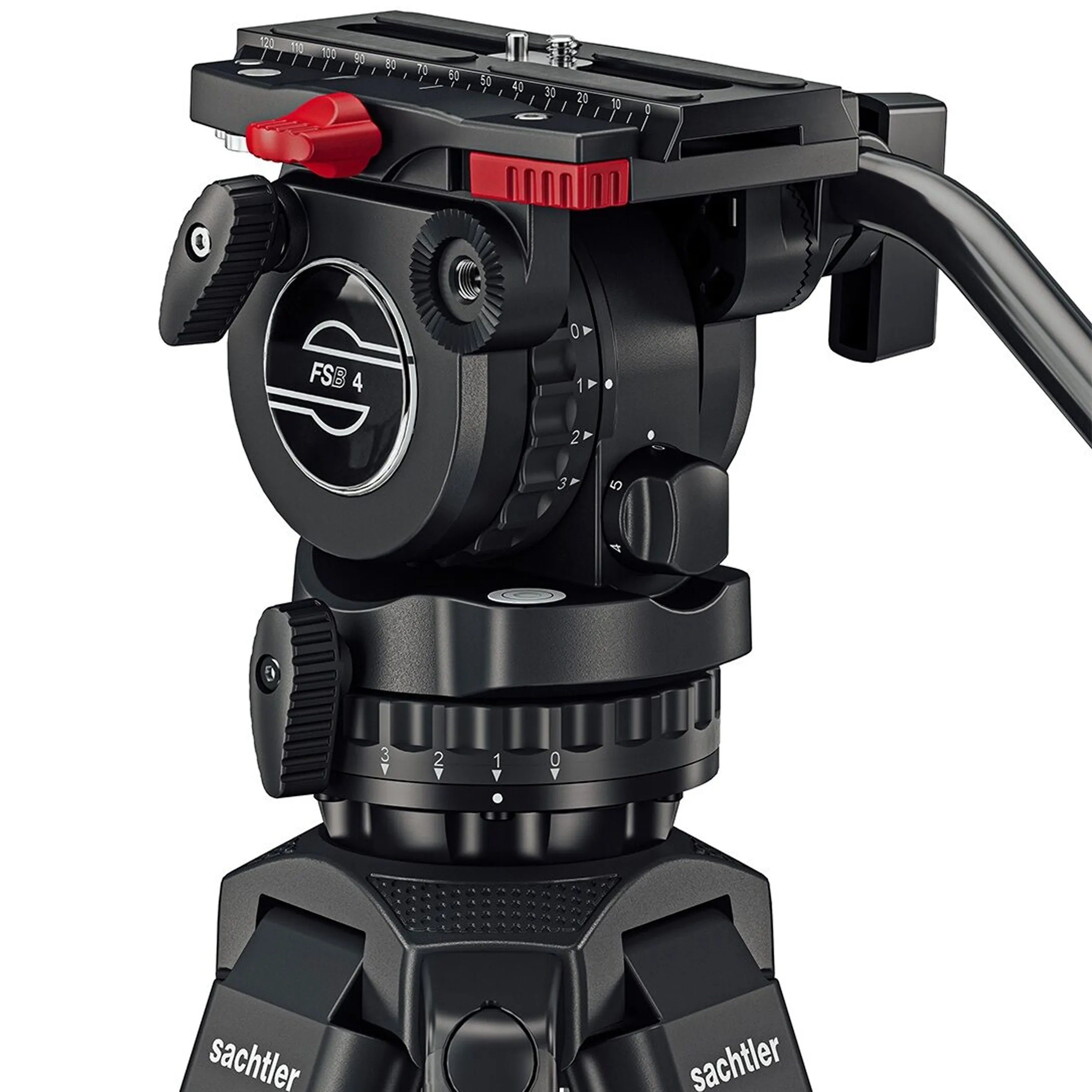 חצובת וידאו סיבי פחמן Sachtler FSB 4 75/2 MS MK II