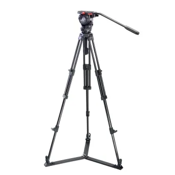 חצובת אלומיניום עם ספרדר תחתון Sachtler System FSB-6