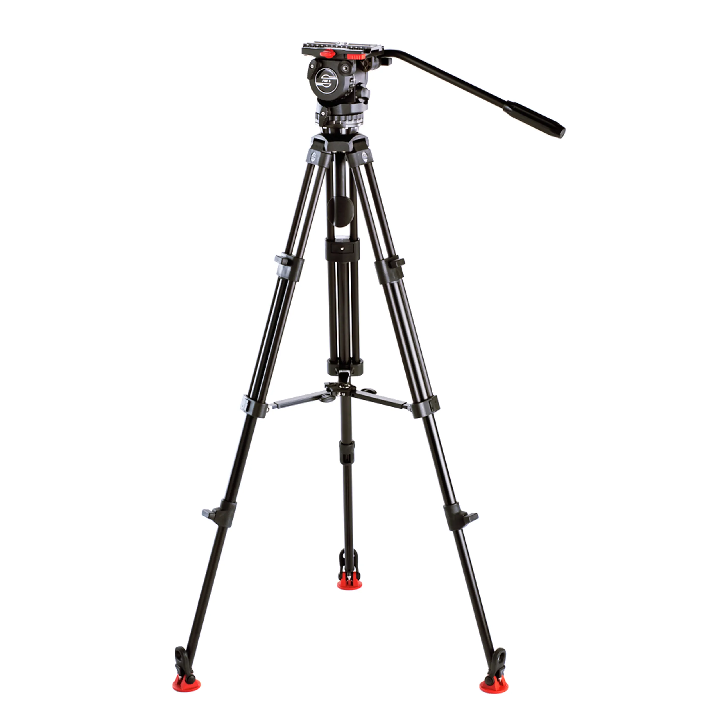 חצובת אלומיניום עם ספרדר אמצעי Sachtler System FSB-8