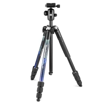 חצובה עם ראש כדורי Manfrotto Element MII – כחולה