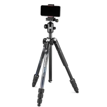 חצובה לסמארטפון כולל שלט Manfrotto Element MII – שחורה