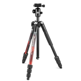 חצובה עם ראש כדורי Manfrotto Element MII – אדומה