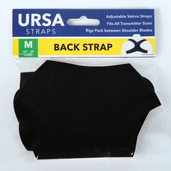 רצועת גב גודל בינוני למשדרים צבע שחור Ursa Strap