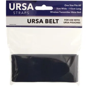 חגורה גדולה לפאוץ', צבע שחור Ursa Straps
