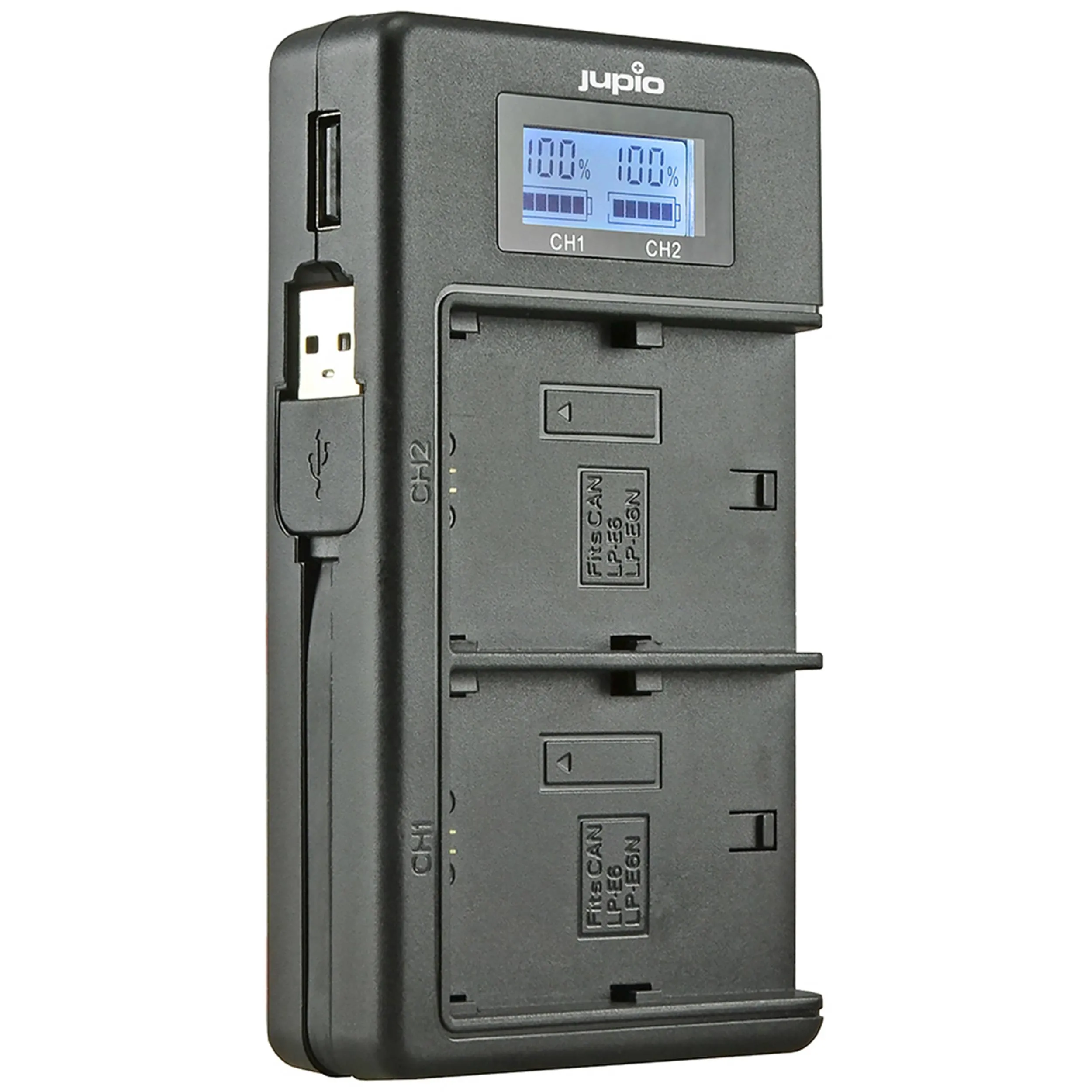מטען כפול USB ייעודי לסוללות Canon LP-E6/LP-E6N