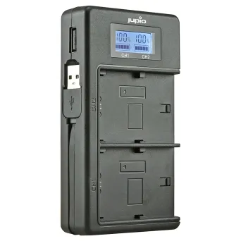 מטען כפול USB ייעודי לסוללות (Fuji NP-W126(S