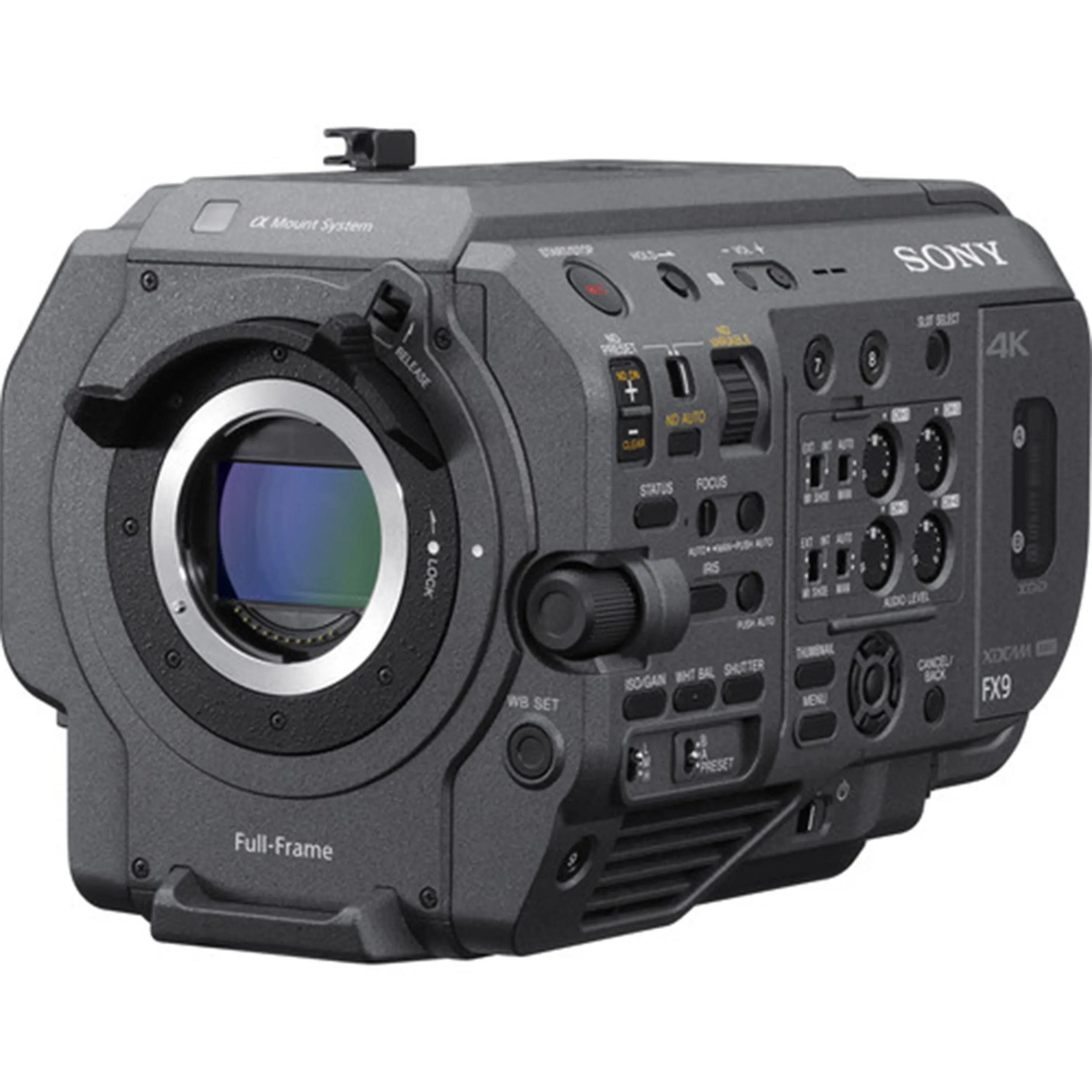 גוף מצלמת 6K פורמט מלא Sony PXW-FX9