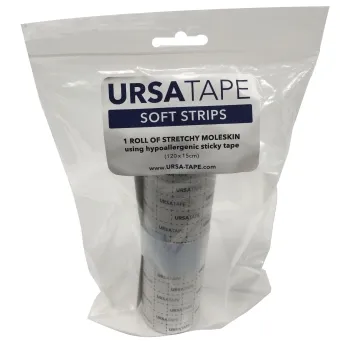 רול רצועות רכות נדבקות בצבע לבן URSA TAPE – Soft Strips Roll