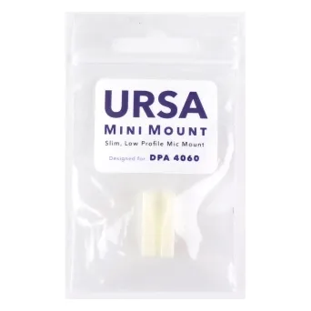 מגן קשיח למיקרופון בצבע לבן Ursa Straps Mini Mounts MM6060