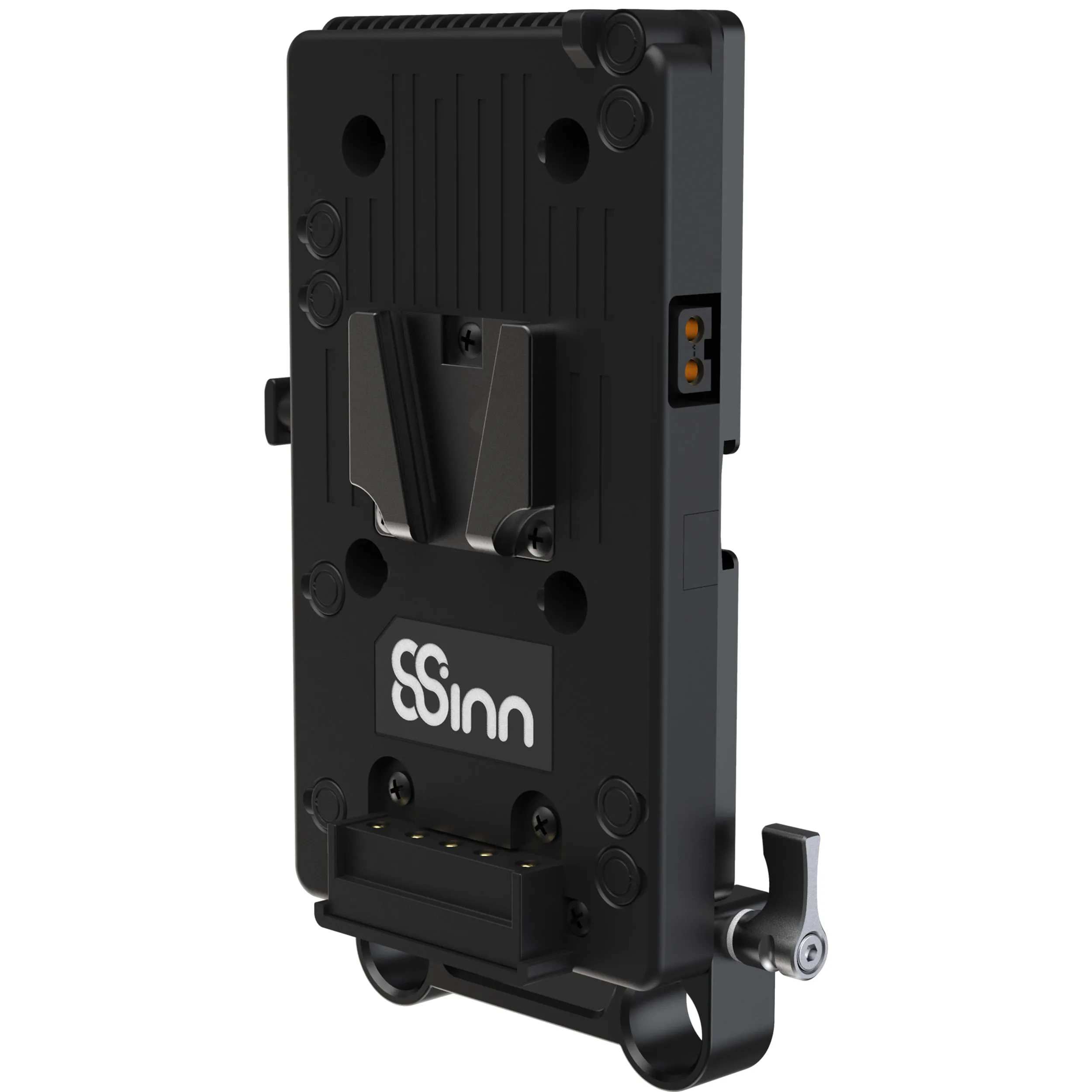 8Sinn Battery Mounting Plate with 15mm Rod Clamp + V-Mount Battery Plate