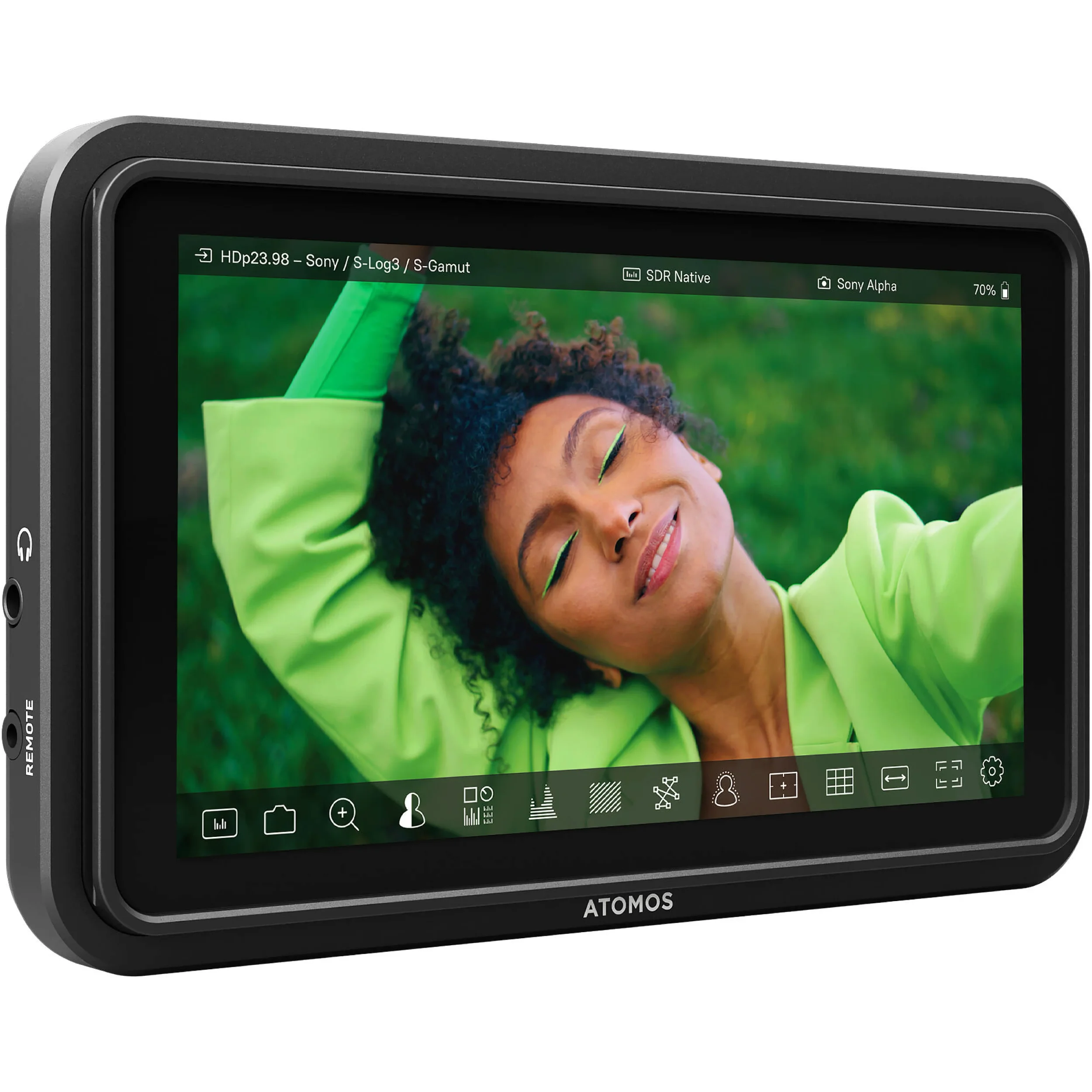 מוניטור "5.2 מסך מגע Atomos Shinobi II  HDMI HDR