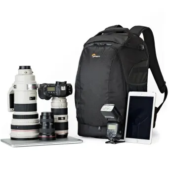 תיק גב שחור למצלמה Lowepro Flipside 500 AW II