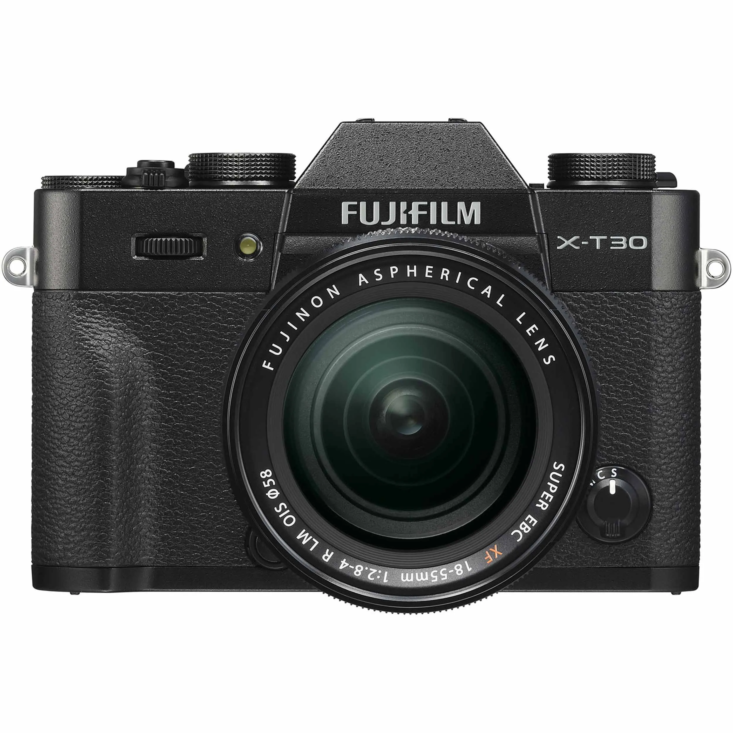 מצלמה דיגיטלית ללא מראה עם עדשה 18-55 מ"מ FUJIFILM X-T30 (שחורה)