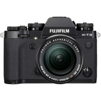 מצלמה דיגיטלית ללא מראה קיט עם עדשה 18-55 מ"מ FUJIFILM X-T3 (שחורה)