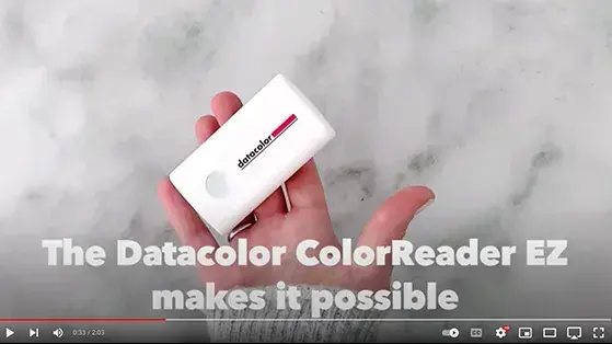 דוגם צבע Datacolor ColorReader™ EZ