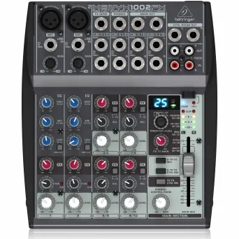 מיקסר 10 כניסות עם אפקטים מובנים Behringer Xenyx 1002FX