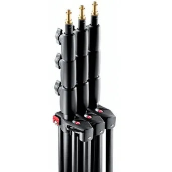 סט 3 חצובות תאורה Manfrotto 1004BAC