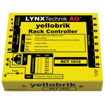 LYNX RCT 1012 yellobrik Rack Controller