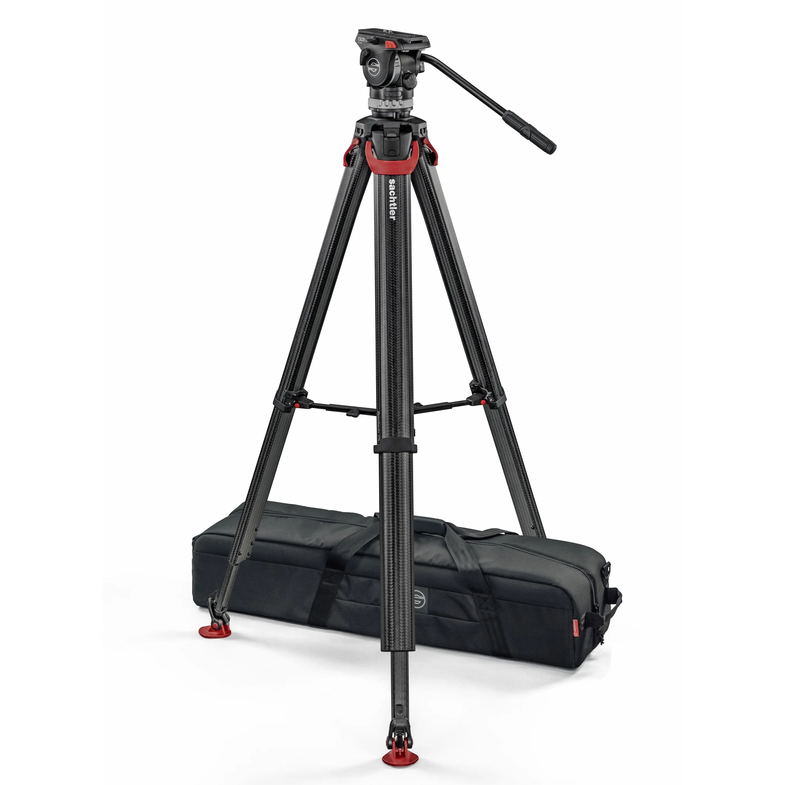 חצובת Flowtech וראש Sachtler Ace XL