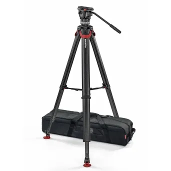 חצובת Flowtech וראש Sachtler Ace XL