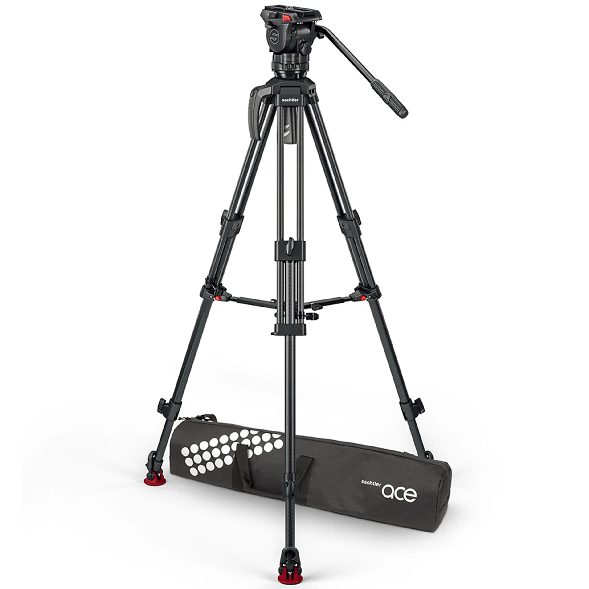 חצובת וידאו סיבי פחמן Sachtler System Ace XL MS Mk II