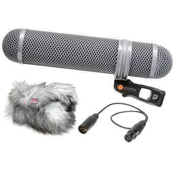 סט מגן רוח צפלין גדול Rycote Super-Shield