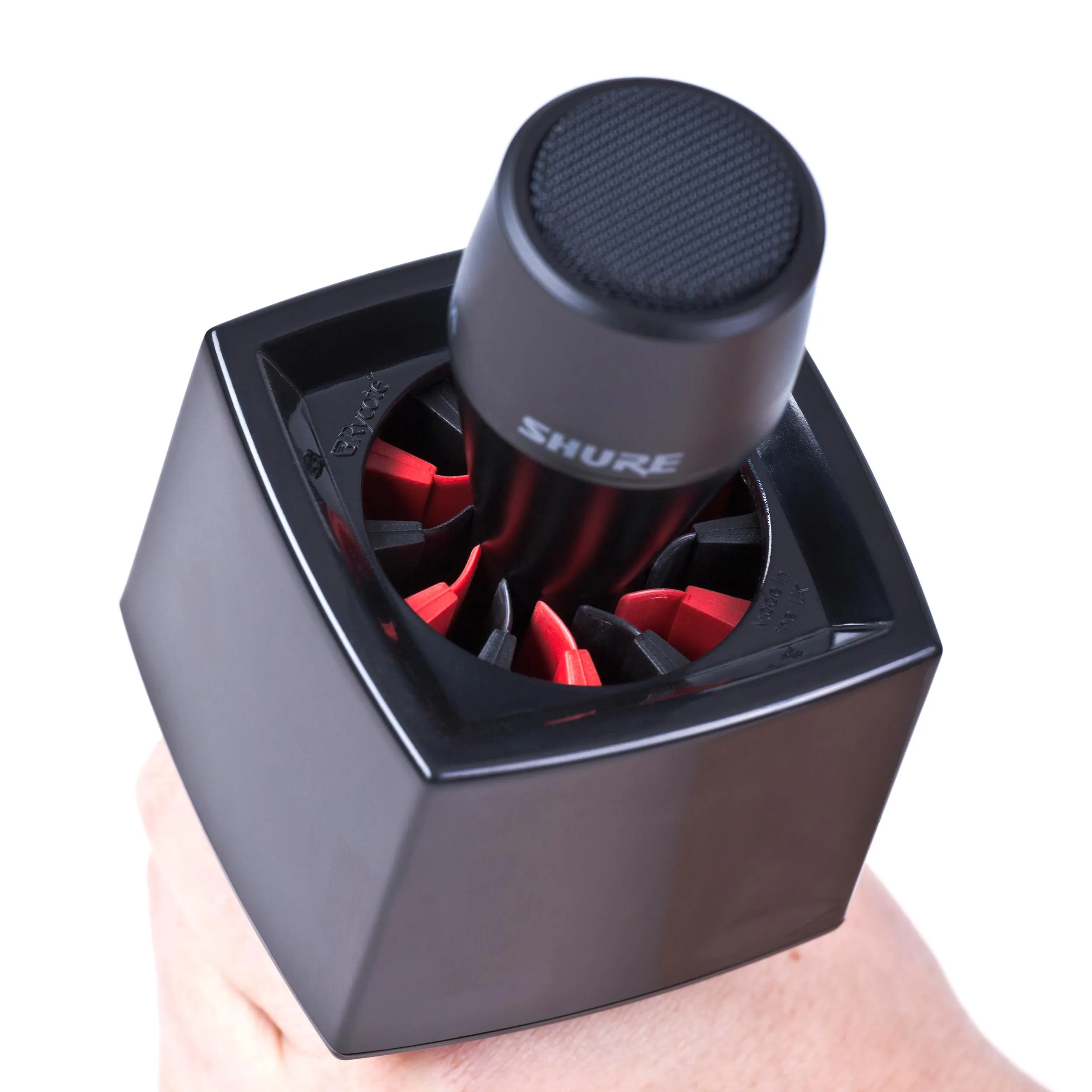 דגל מיקרופון מרובע שחור Rycote