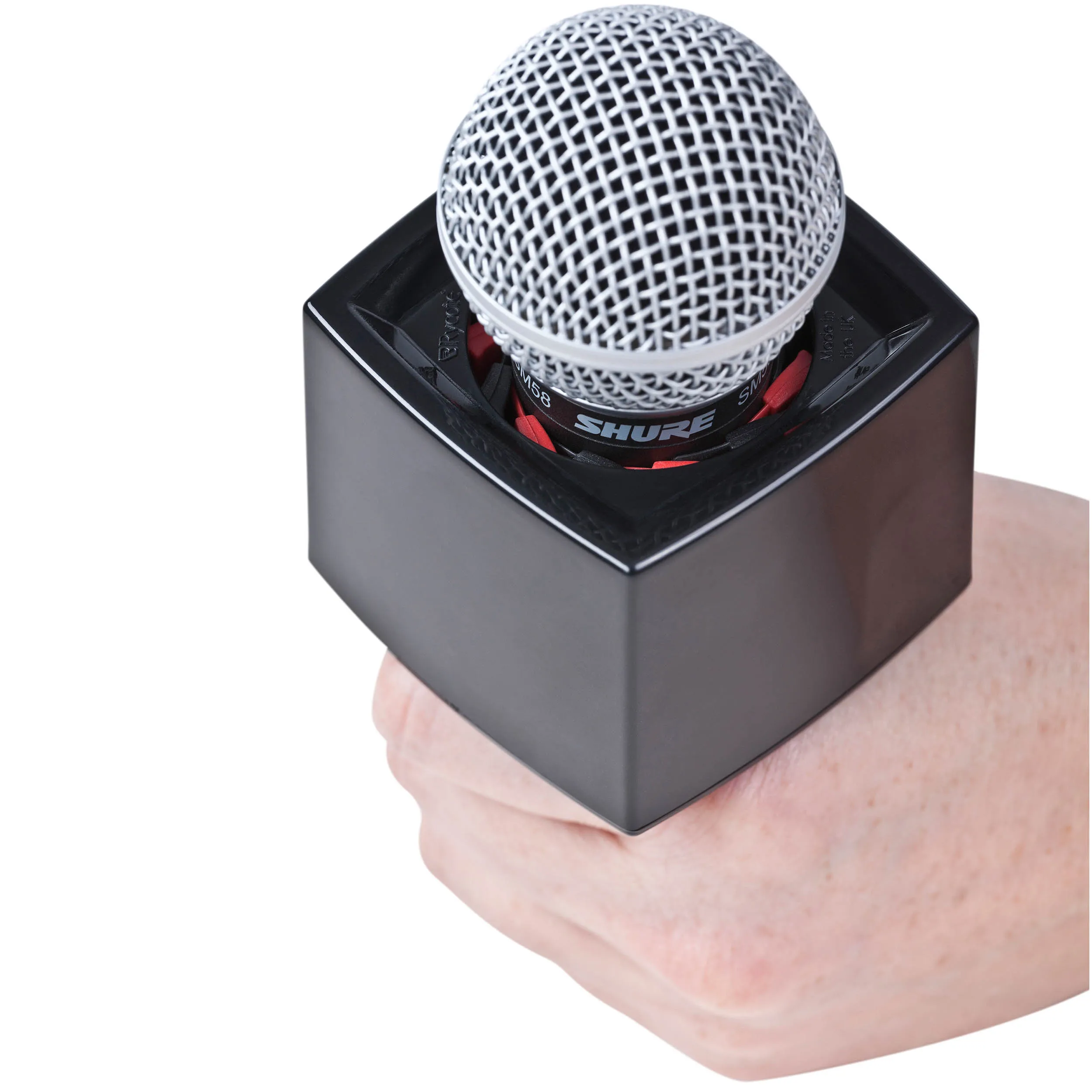 דגל מיקרופון מרובע שחור Rycote