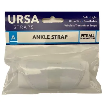 רצועת קרסול למשדרים, צבע לבן Ursa Straps