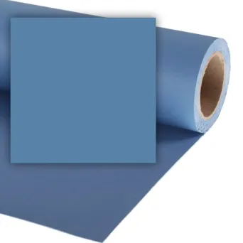 רקע נייר לצילום 2.72X11 מטר Colorama China Blue