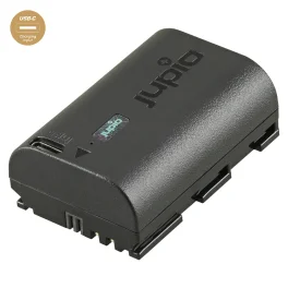 סוללה Jupio LP-E6P *ULTRA C* (USB-C input) 2600mAh