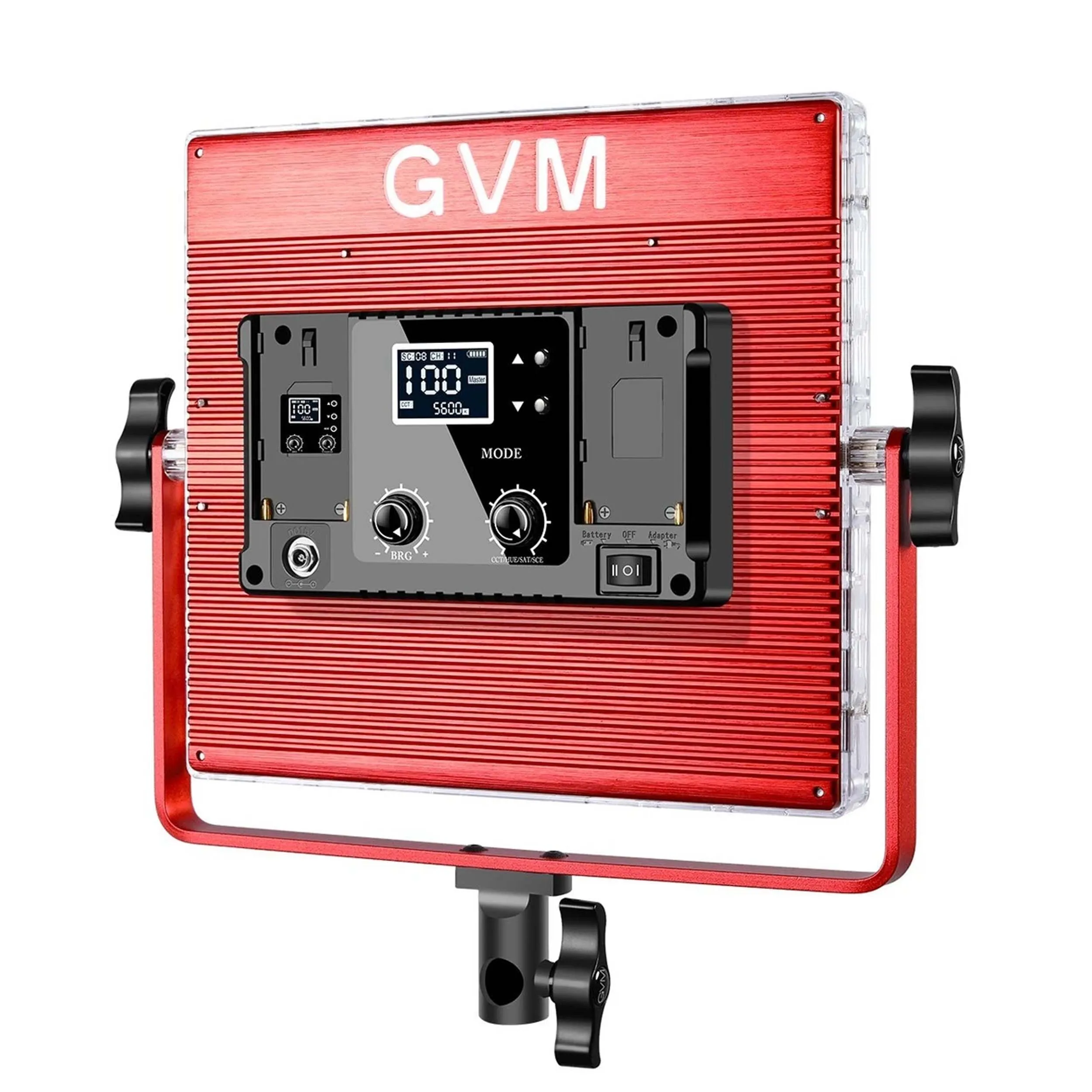 פנס לד צבעוני RGB לאולפן GVM-1200D