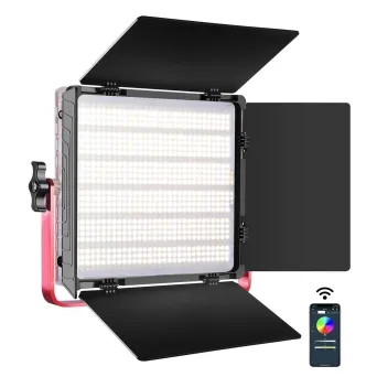 פנס לד צבעוני RGB לאולפן GVM-1200D
