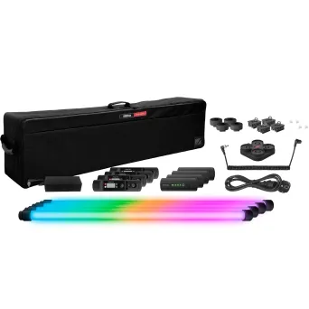 סט 4 פנסי לד Peragos Tube 120C PIXEL RGBW