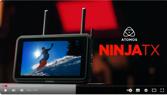 מוניטור מקליט "5.2 מסך מגע Atomos Ninja TX SDI/HDMI HDR