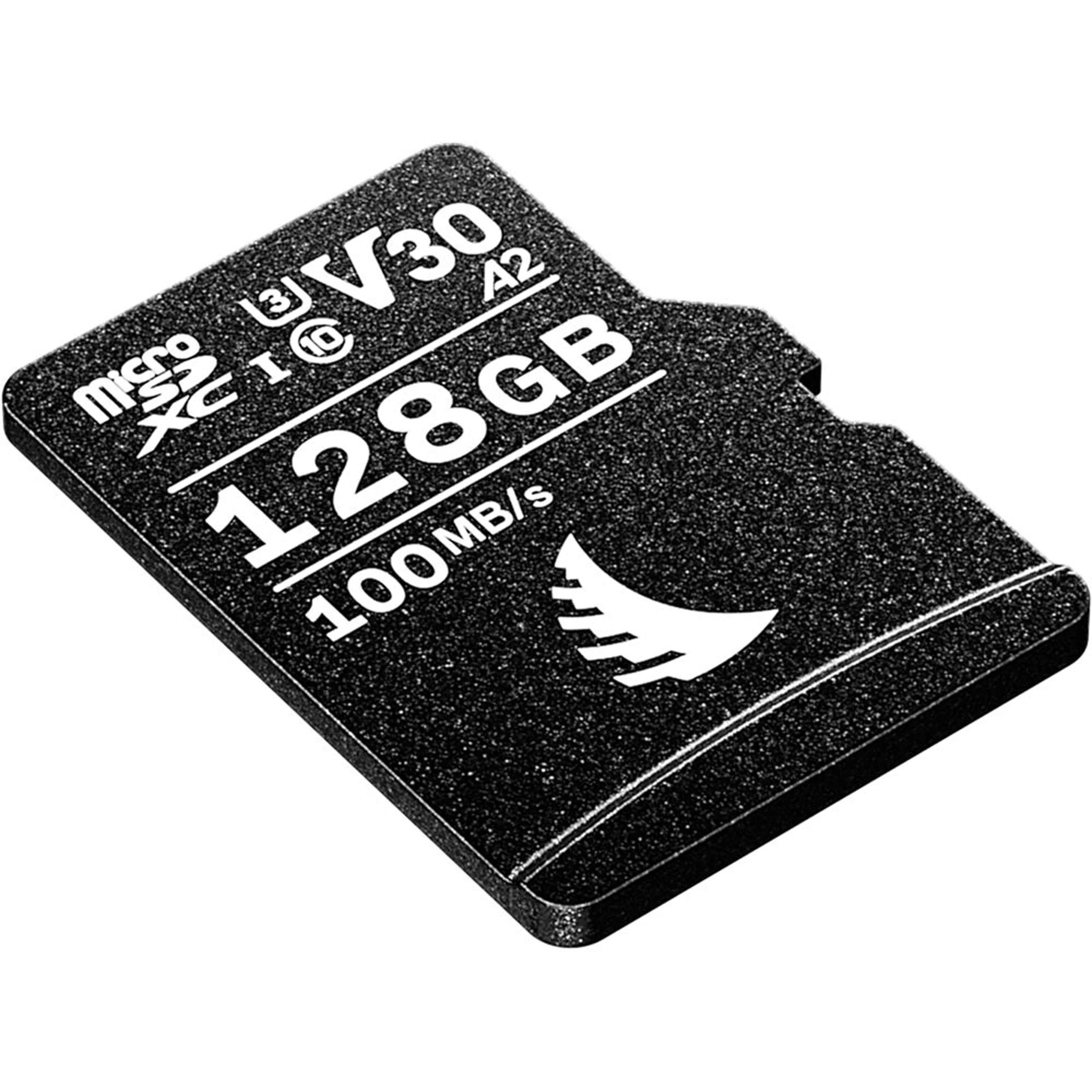 כרטיס זיכרון Angelbird AV PRO microSD 128 GB V30 עם מתאם SD