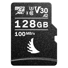 כרטיס זיכרון Angelbird AV PRO microSD 128 GB V30 עם מתאם SD
