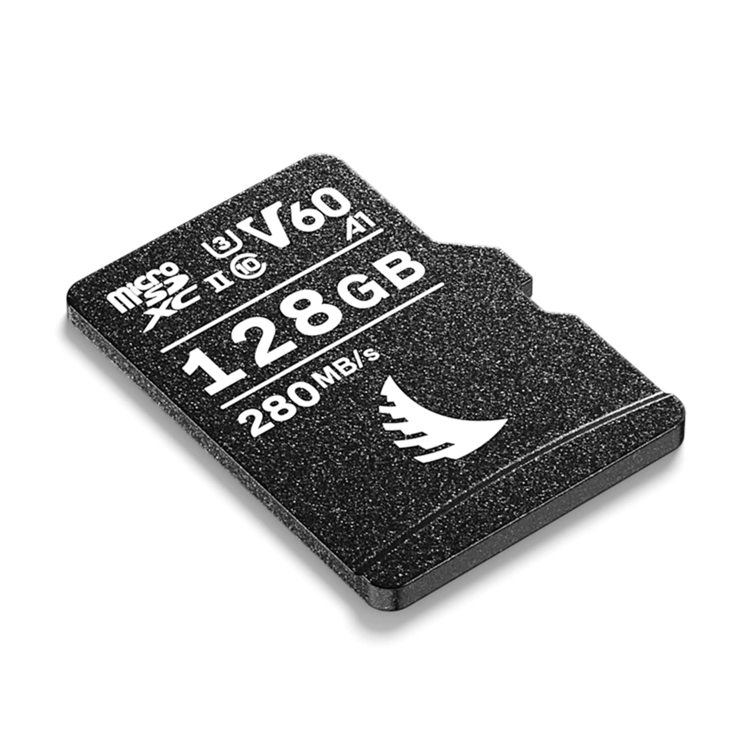 כרטיס זיכרון Angelbird AV PRO microSD 128GB V60 עם מתאם ל-SD