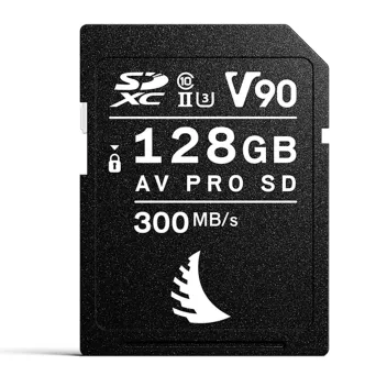 כרטיס זיכרון Angelbird 128GB AV Pro Mk 2 UHS-II V90 SDXC