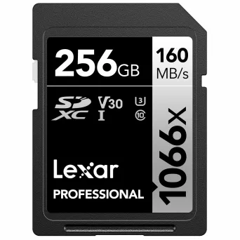 כרטיס זיכרון Lexar 256GB 1066x SDXC™ UHS-I