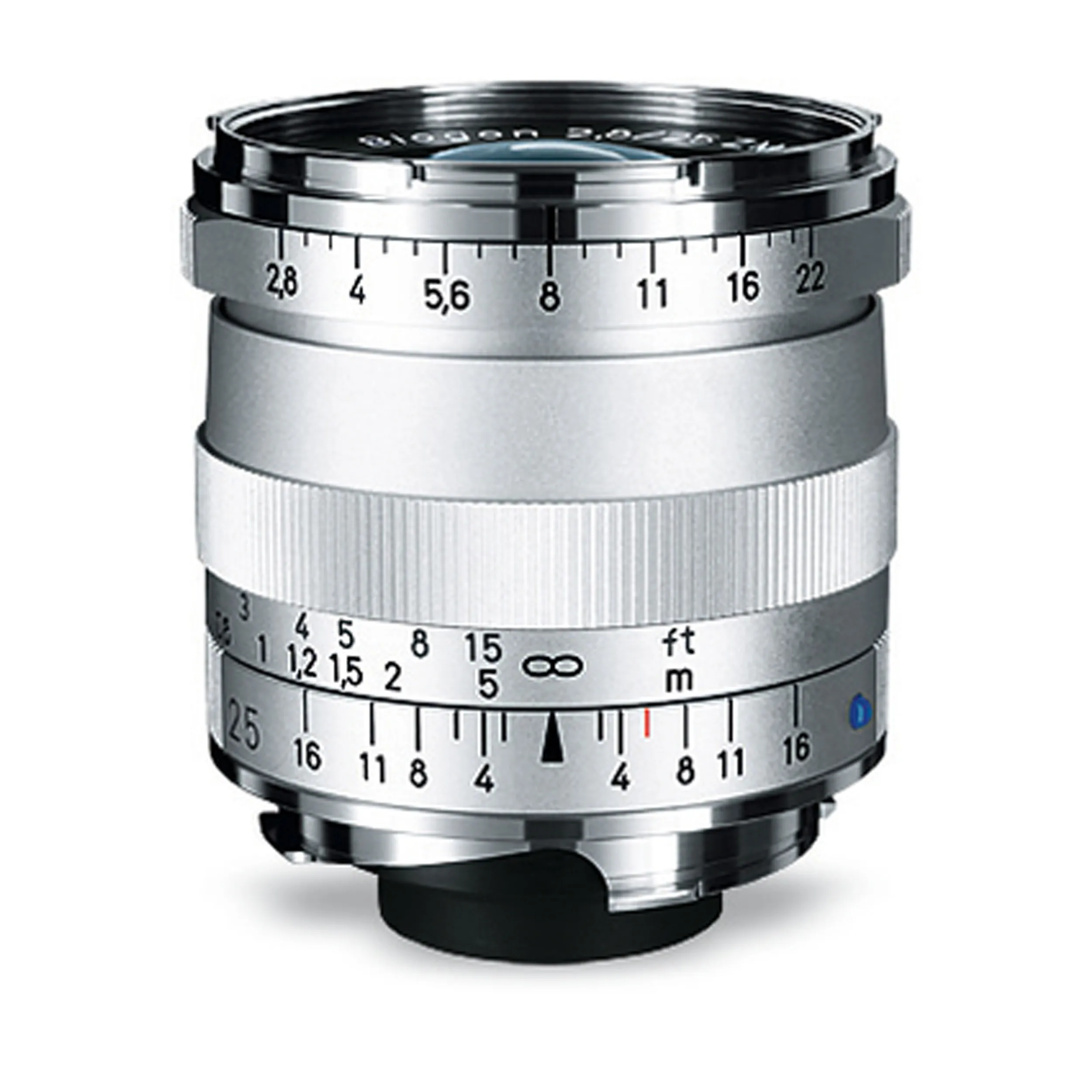 עדשת Zeiss Biogon 25mm/f2.8 ZM (כסוף)