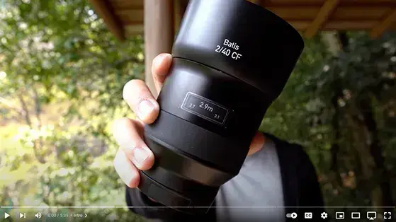 עדשה Zeiss Batis 2.0/40 CF למצלמות Sony Alpha