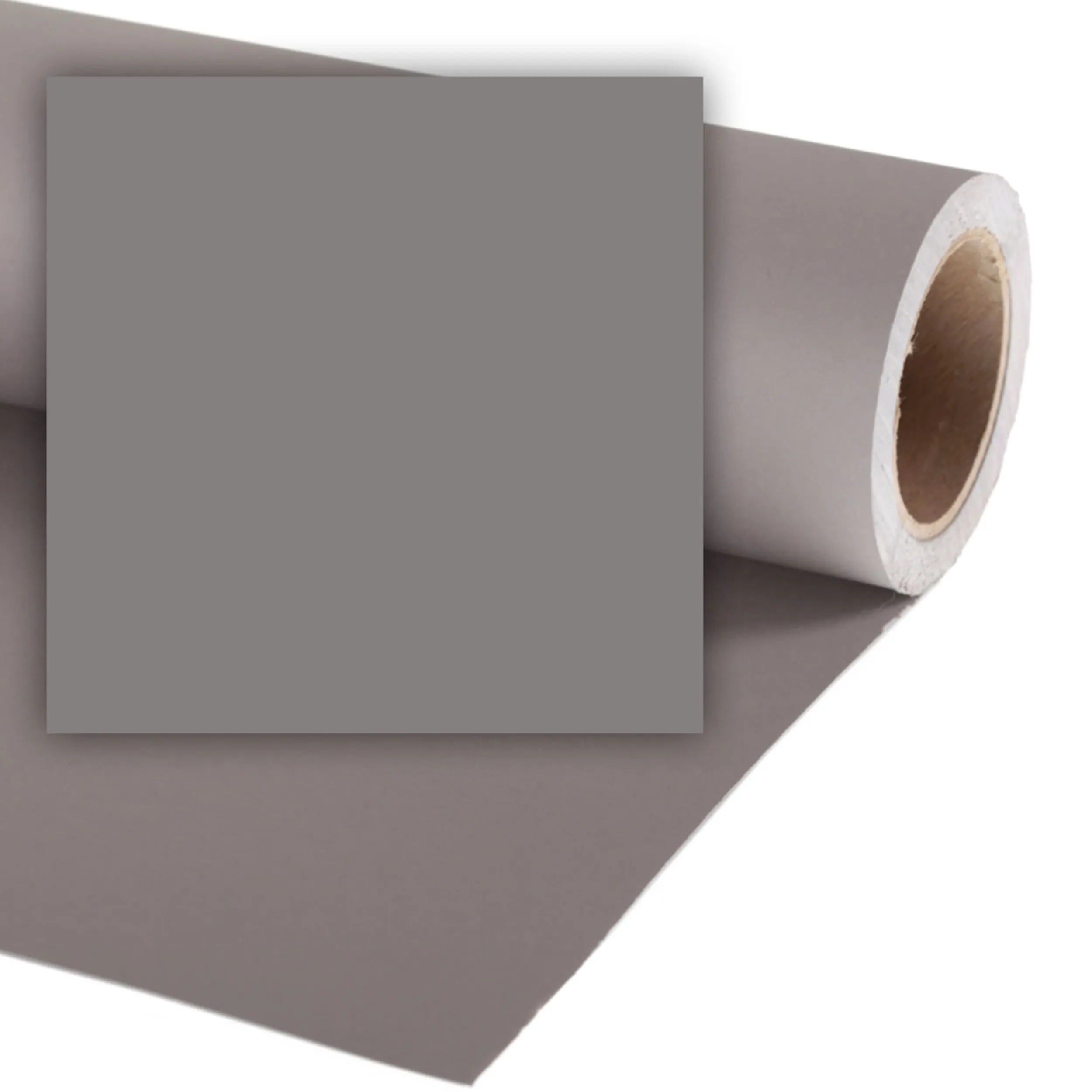 רקע נייר אפור לצילום 2.72X11 מטר Colorama Smoke Grey