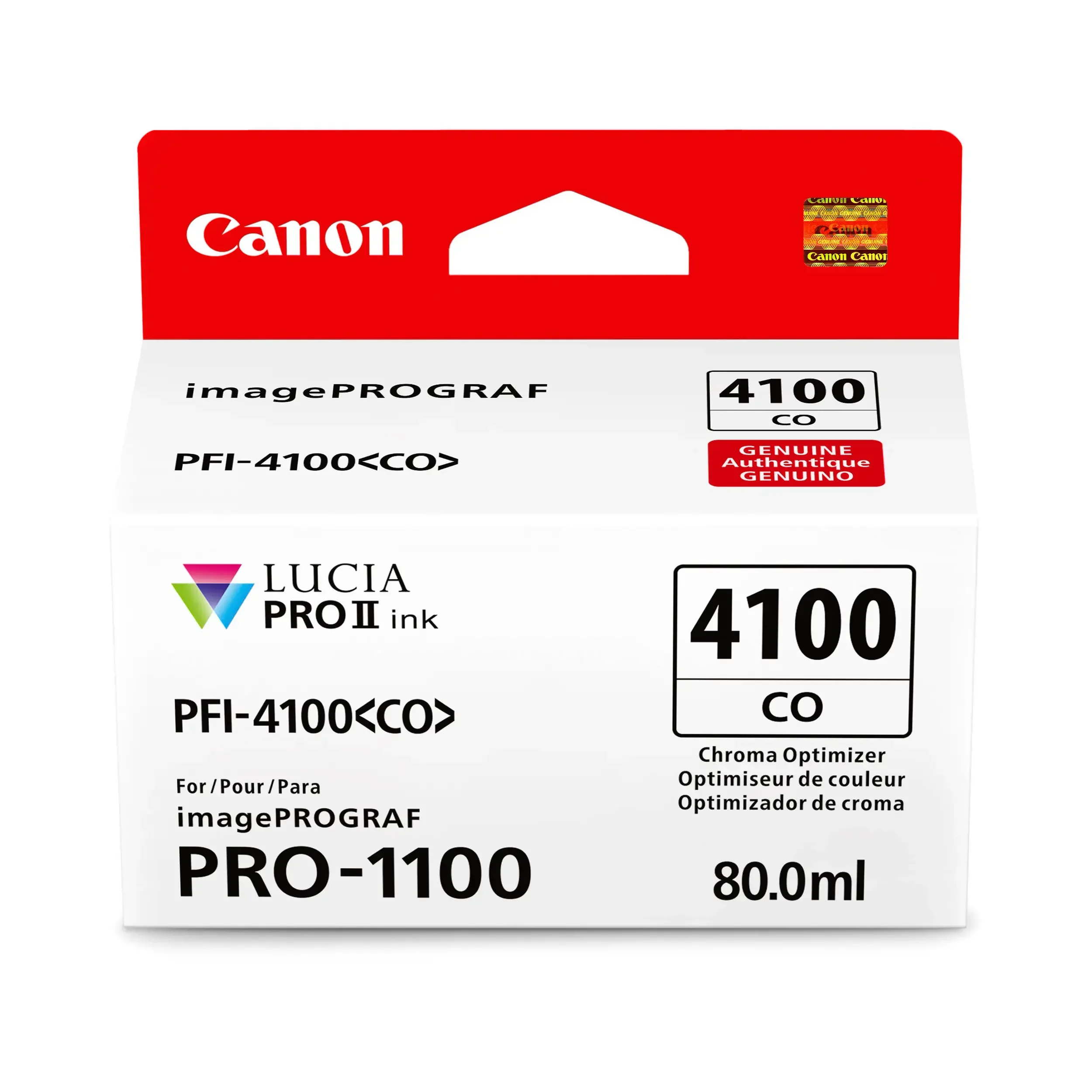 ראש דיו Canon PFI-4100CO Chroma Optimizer